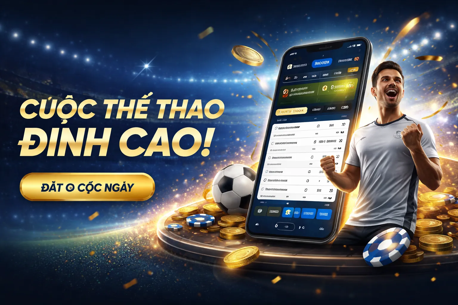 Cá cược thể thao sôi động tại 77win9